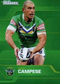 2013 ESP Traders #25 Terry Campese Front